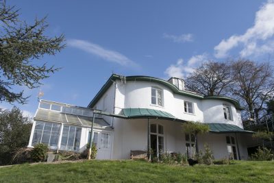 The house from the garden